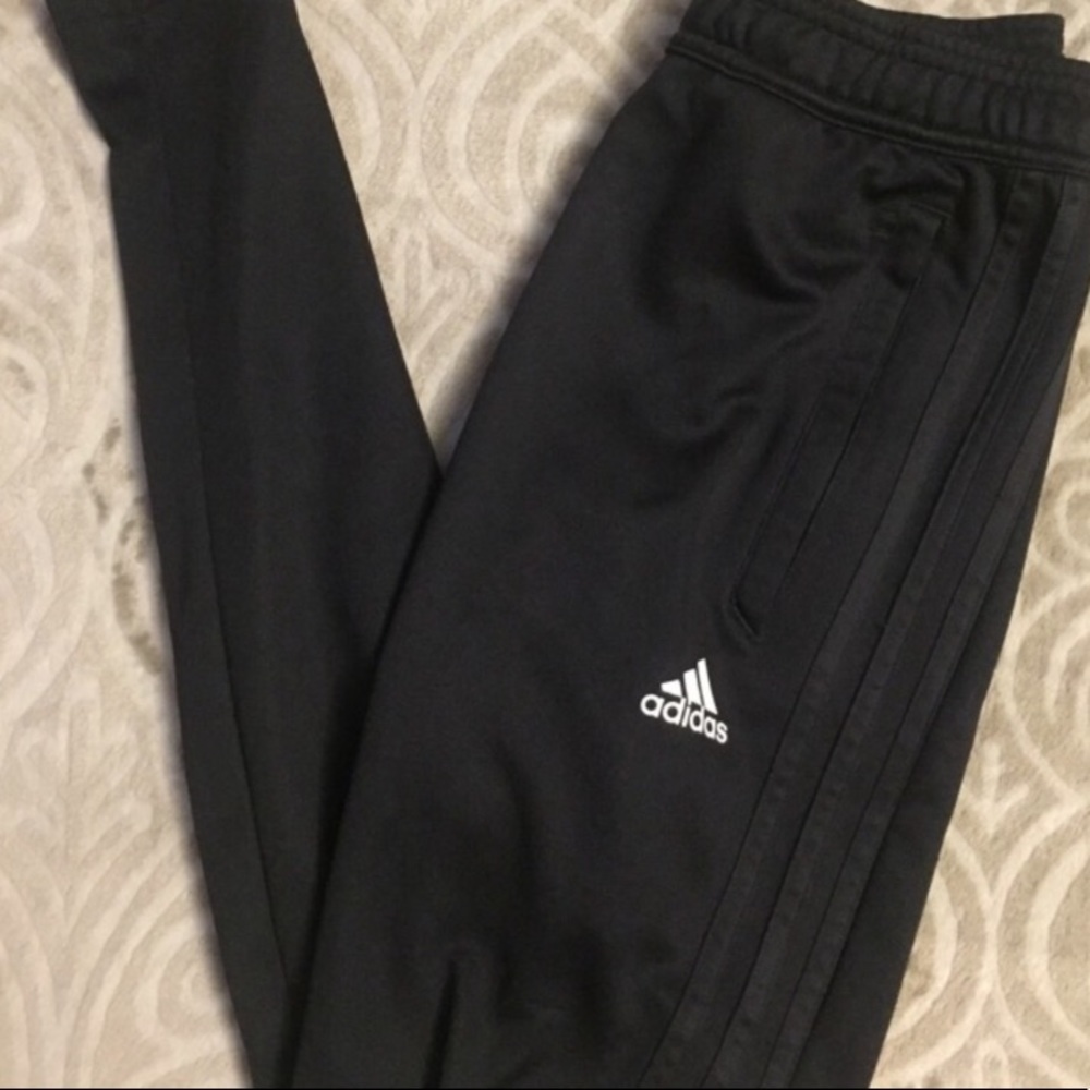 Black adidas sweatpants